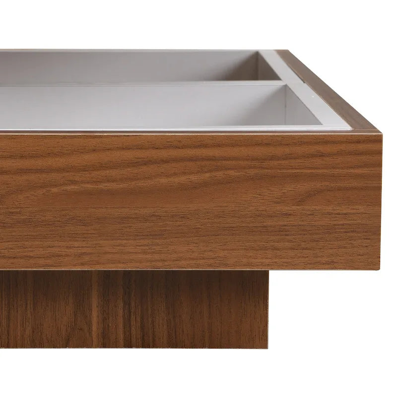 Table basse rotative à 360 degrés
