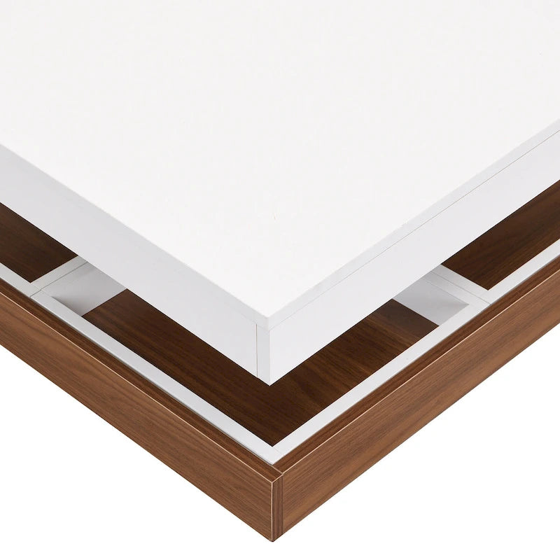 Table basse rotative à 360 degrés