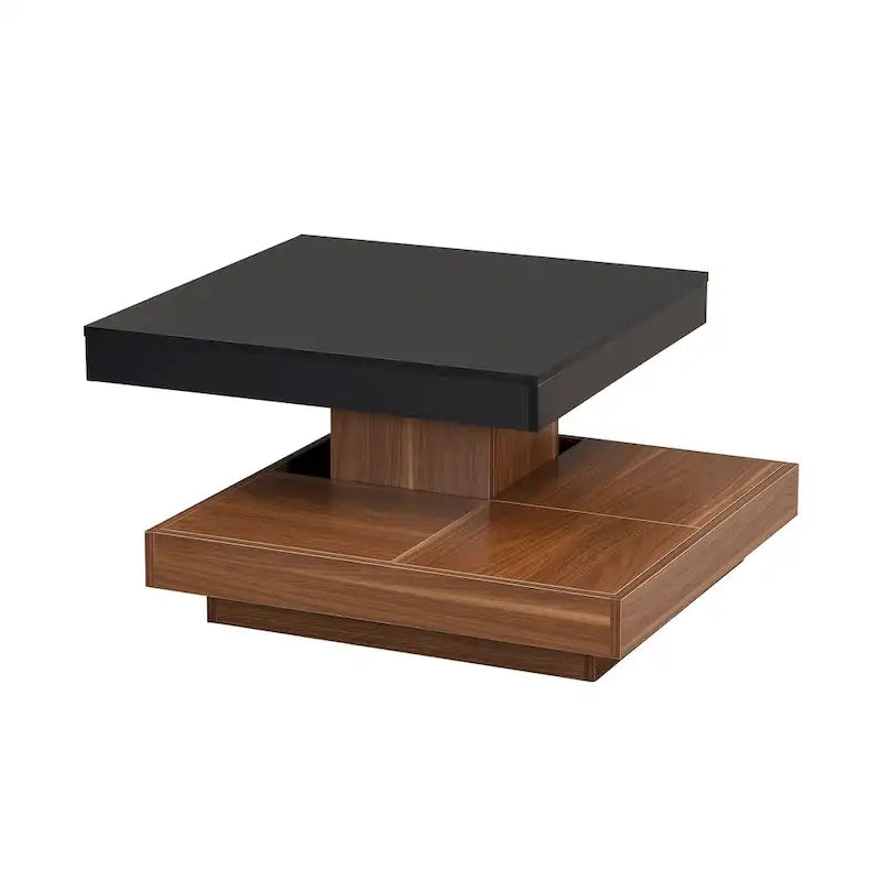 Table basse rotative à 360 degrés