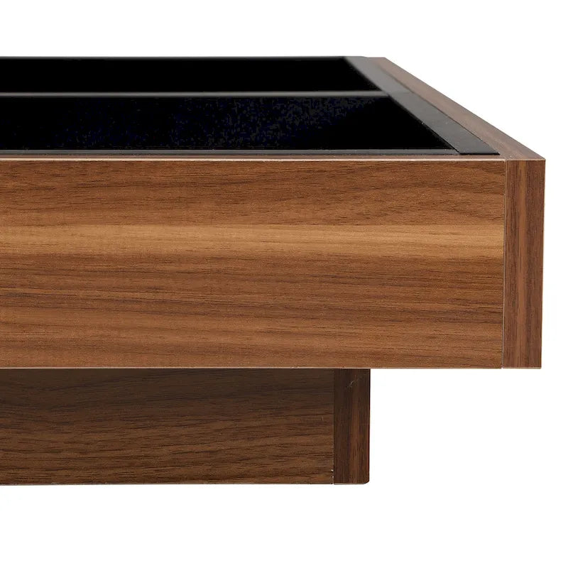 Table basse rotative à 360 degrés