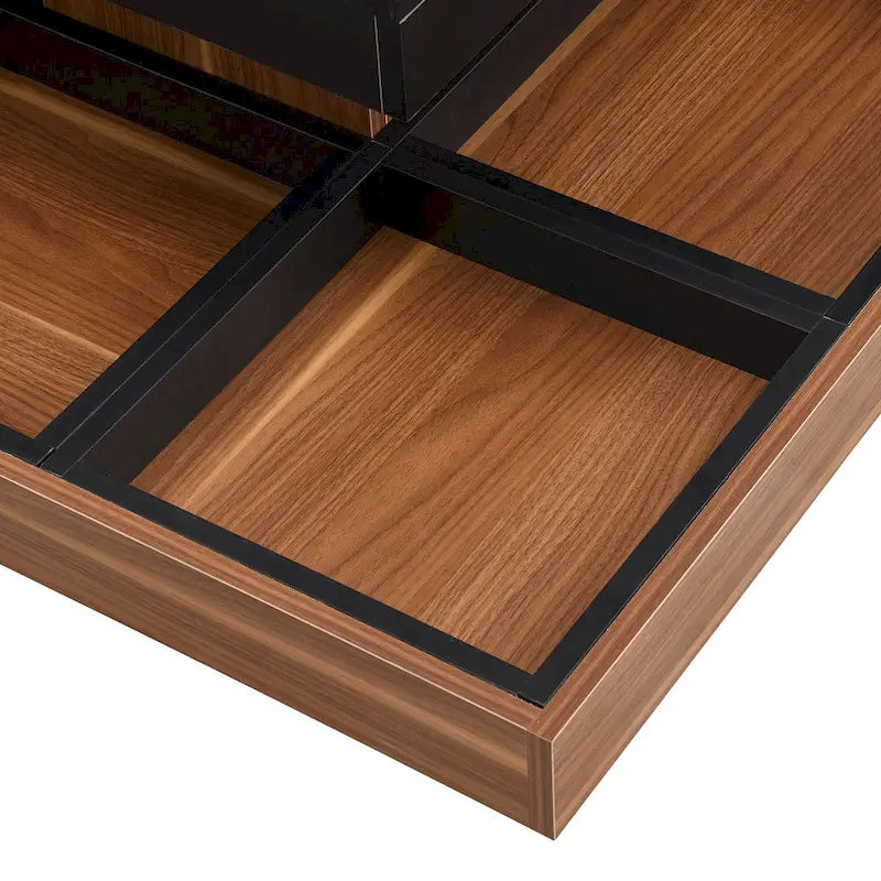 Table basse rotative à 360 degrés