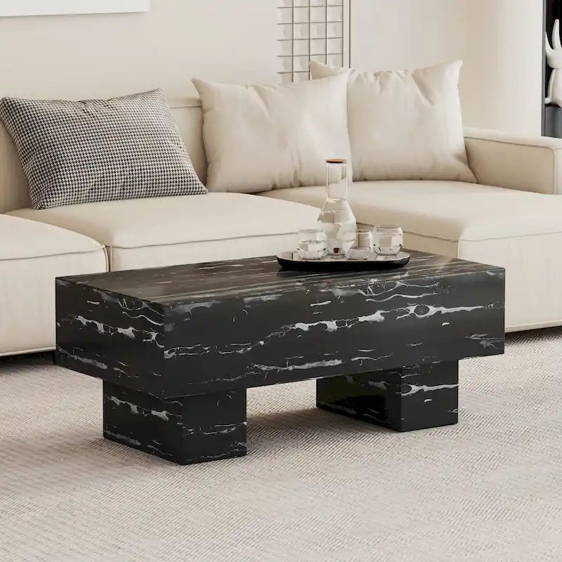 Table basse en MDF de 43,3 pouces