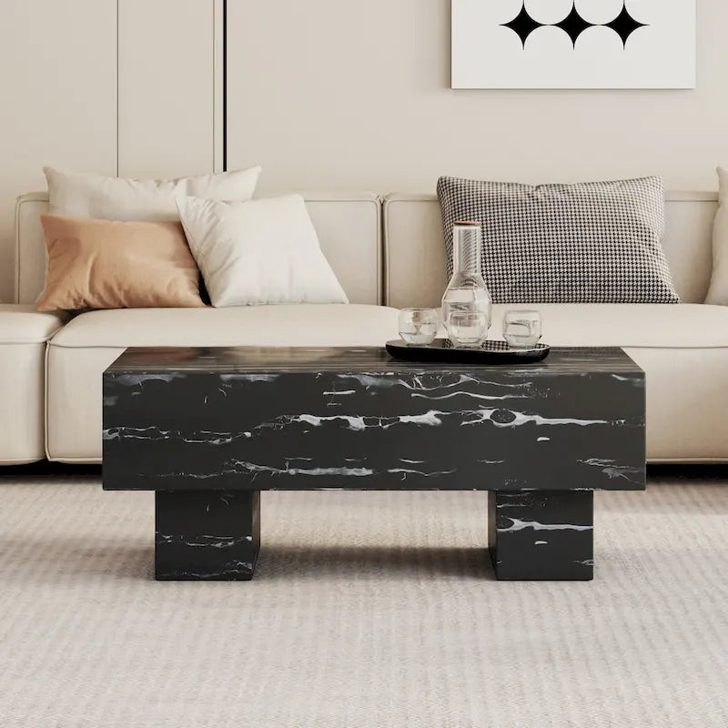 Table basse en MDF de 43,3 pouces