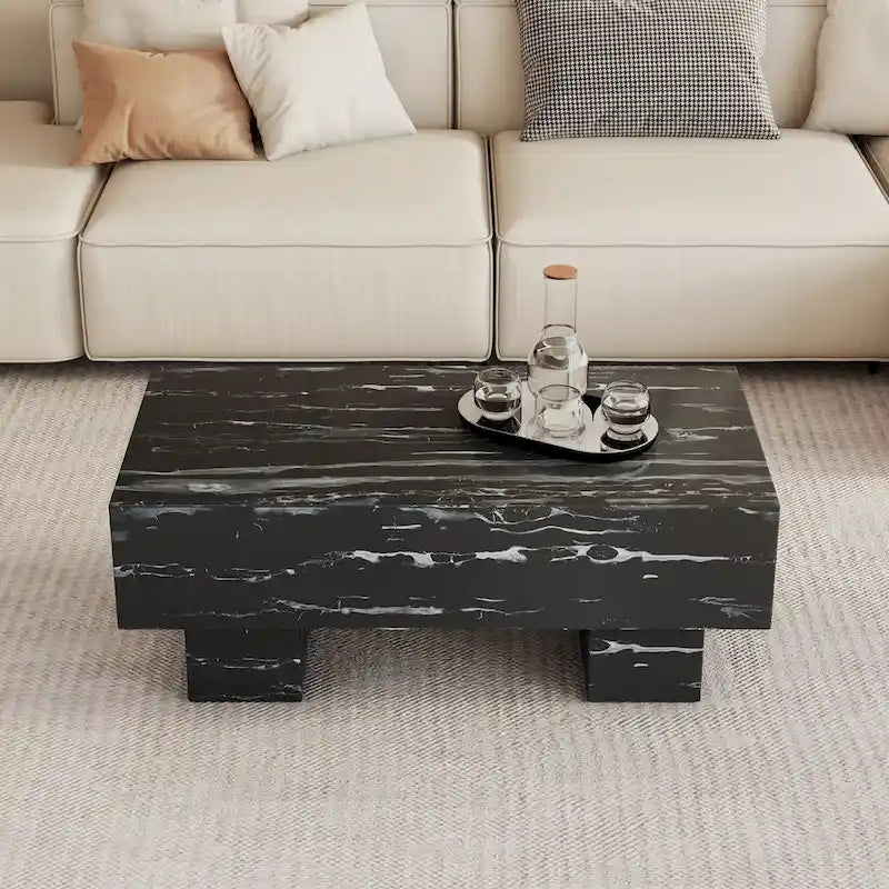 Table basse en MDF de 43,3 pouces