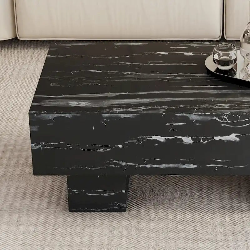 Table basse en MDF de 43,3 pouces