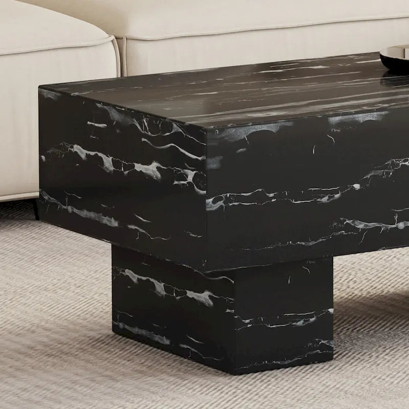 Table basse en MDF de 43,3 pouces