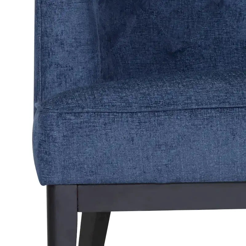 Fauteuil d'appoint capitonné en tissu ou en similicuir