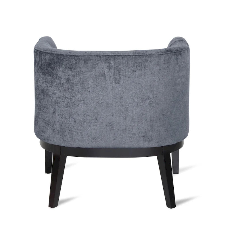 Fauteuil d'appoint capitonné en tissu ou en similicuir