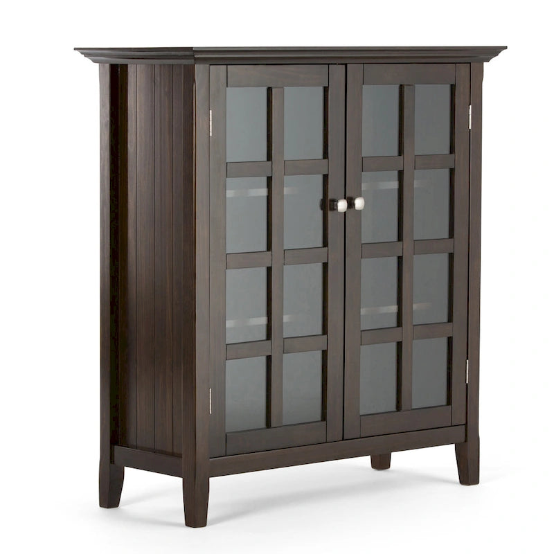 Armoire de rangement en bois massif de 39 pouces — L39 x P17 x H42,2