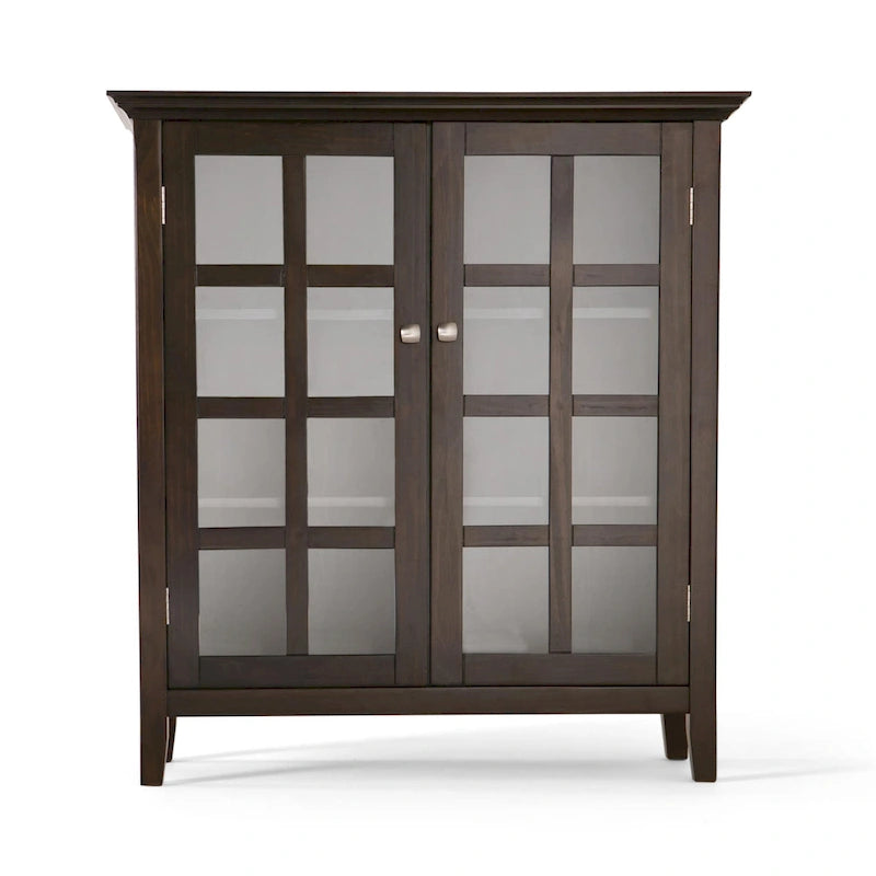 Armoire de rangement en bois massif de 39 pouces — L39 x P17 x H42,2