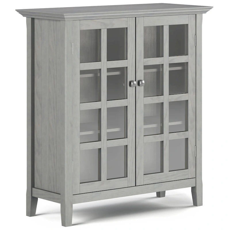 Armoire de rangement en bois massif de 39 pouces — L39 x P17 x H42,2