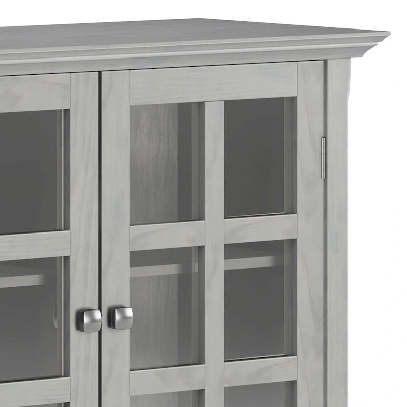 Armoire de rangement en bois massif de 39 pouces — L39 x P17 x H42,2