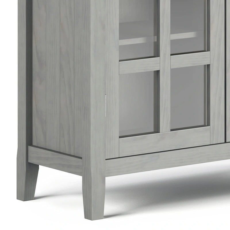 Armoire de rangement en bois massif de 39 pouces — L39 x P17 x H42,2