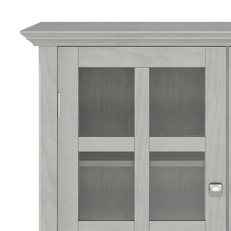 Armoire de rangement en bois massif de 39 pouces — L39 x P17 x H42,2