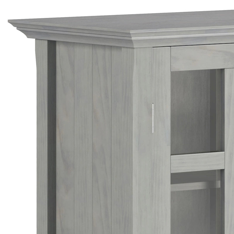 Armoire de rangement en bois massif de 39 pouces — L39 x P17 x H42,2