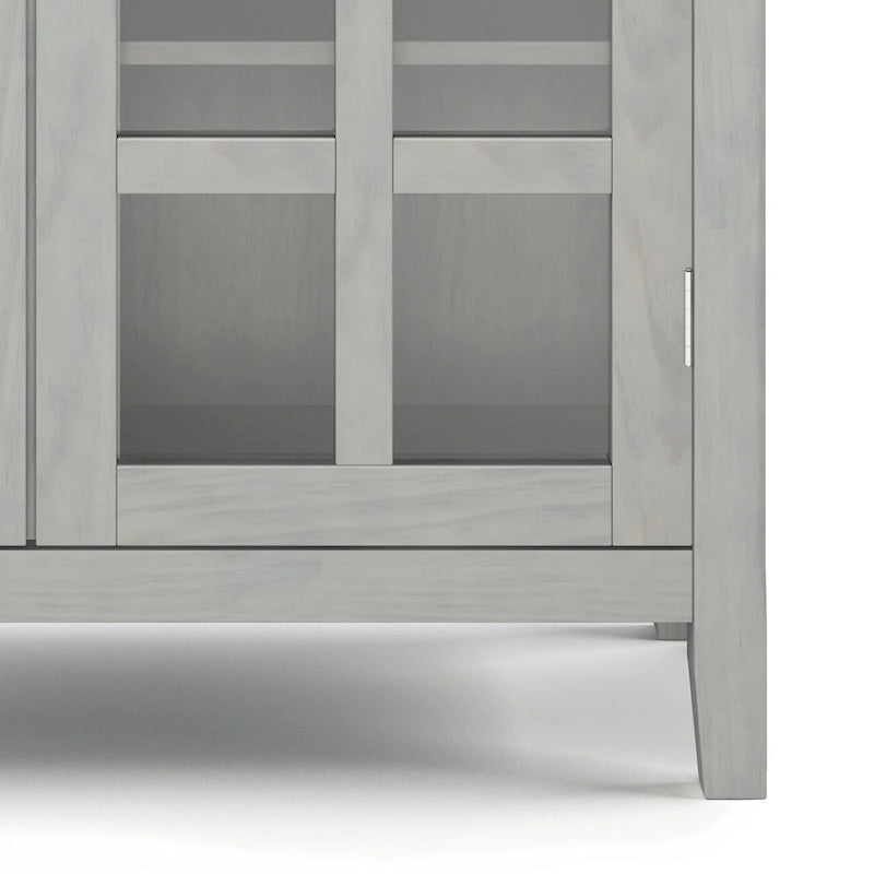 Armoire de rangement en bois massif de 39 pouces — L39 x P17 x H42,2