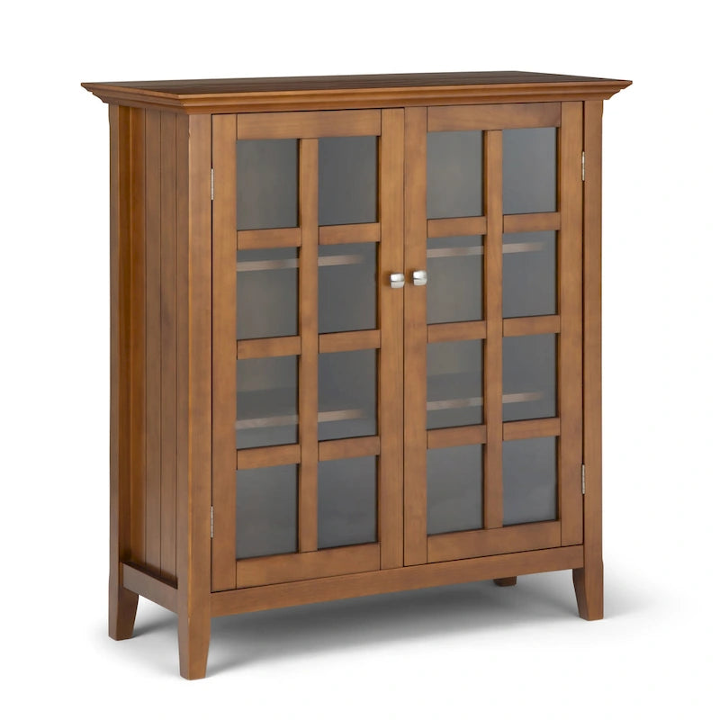 Armoire de rangement en bois massif de 39 pouces — L39 x P17 x H42,2