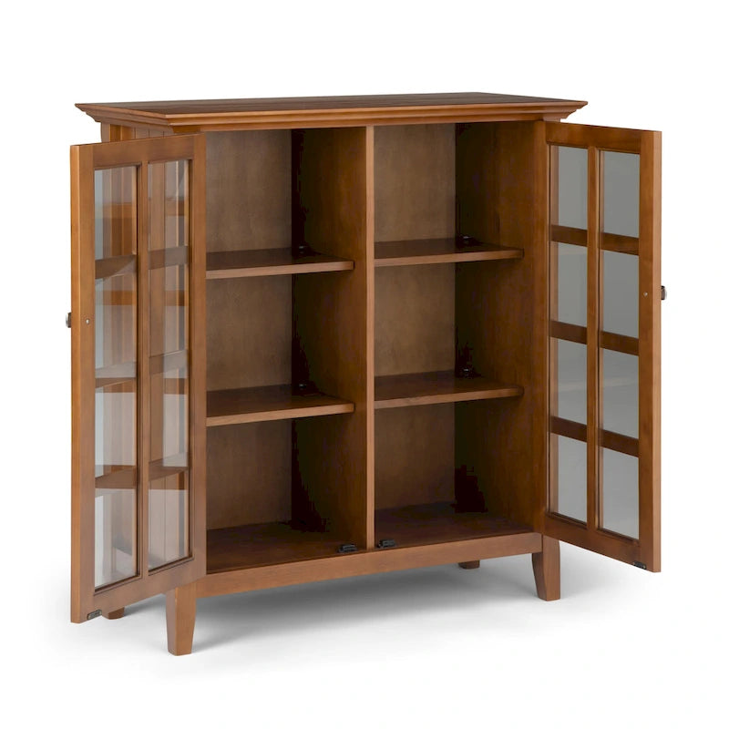 Armoire de rangement en bois massif de 39 pouces — L39 x P17 x H42,2