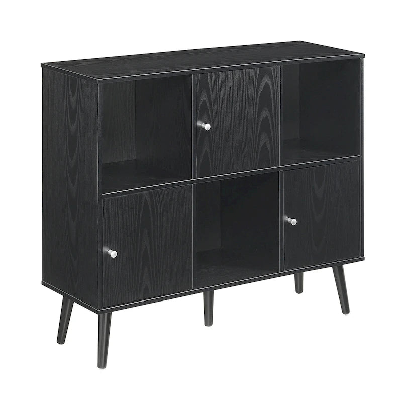 Meuble de rangement à compartiments – Buffet 3 niveaux, 3 portes / Table d'entrée