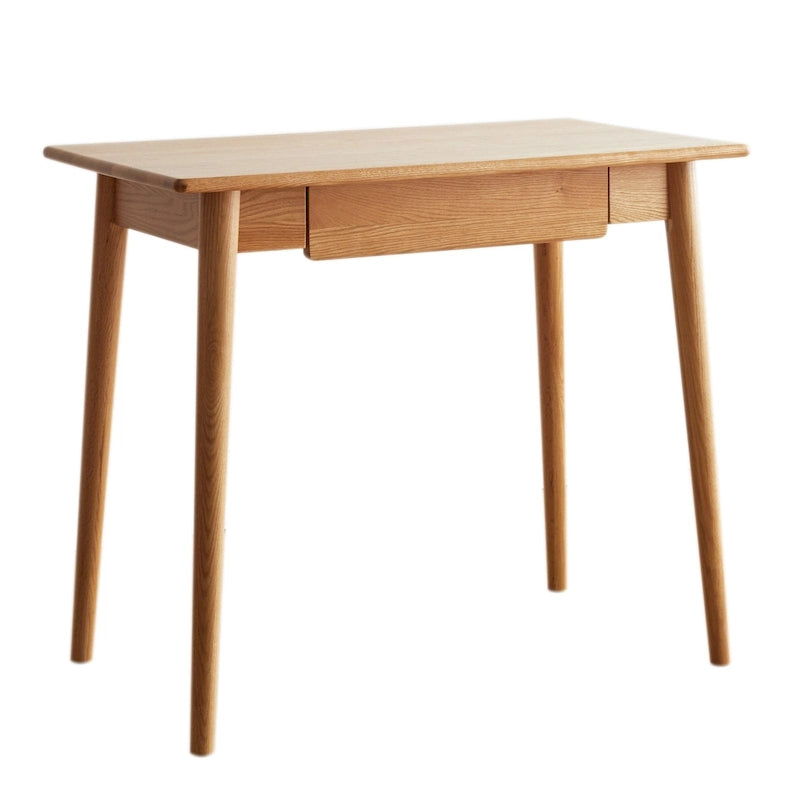 Bureau en chêne massif naturel (avec tiroirs)