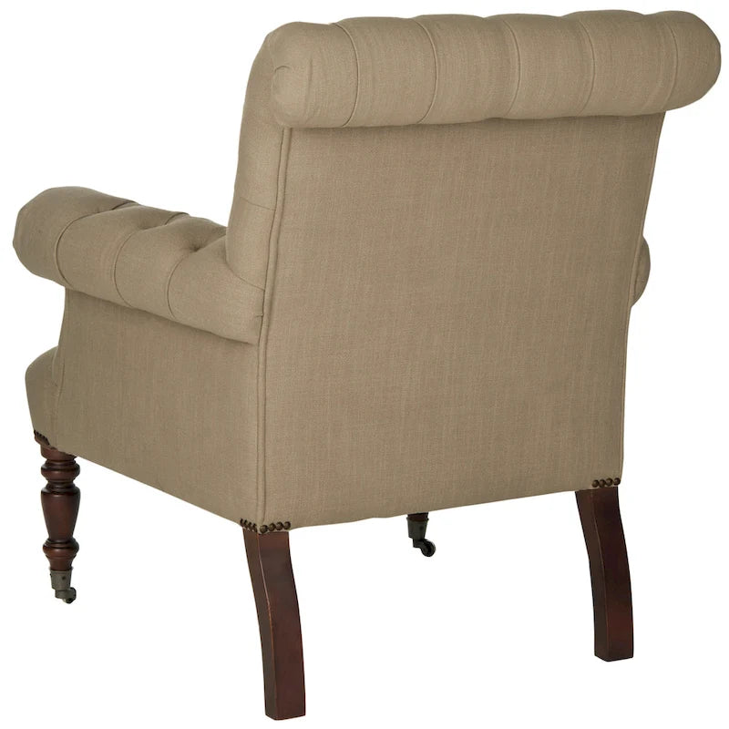 Fauteuil Club — Taupe Authentique — 83,1 x 86,1 x 89,9 cm — L84 x P86 x H89 cm