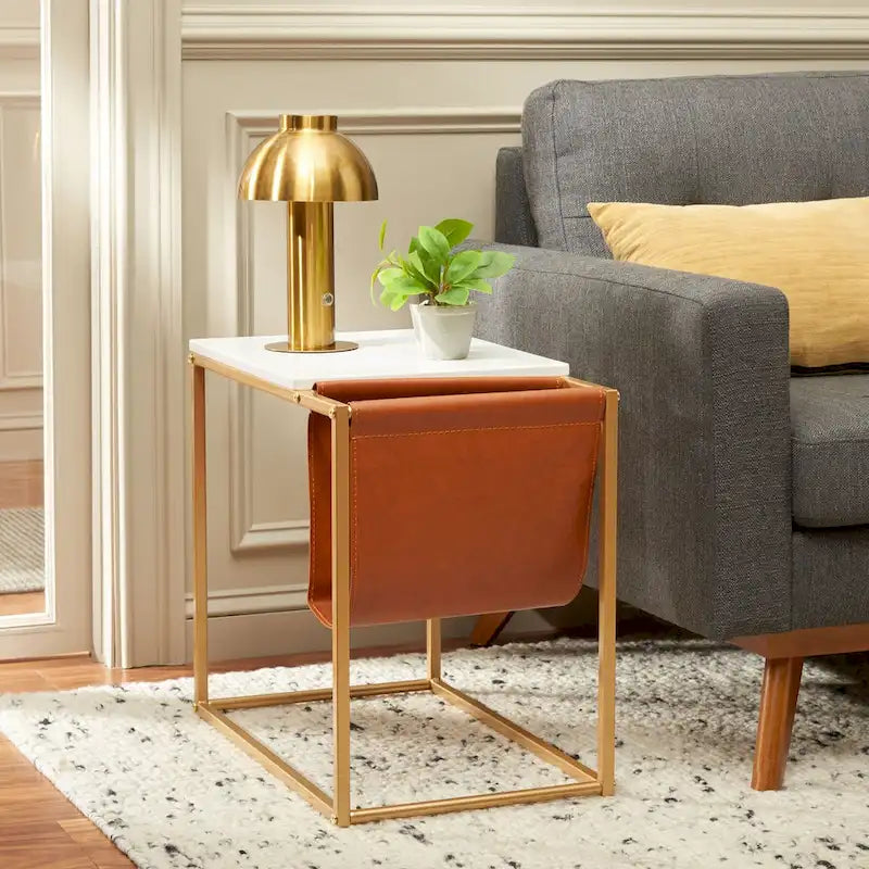 Table d'appoint – 22" L x 14" l x 20" H – 22" l x 14" P x 20" H