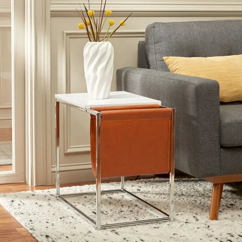Table d'appoint – 22" L x 14" l x 20" H – 22" l x 14" P x 20" H
