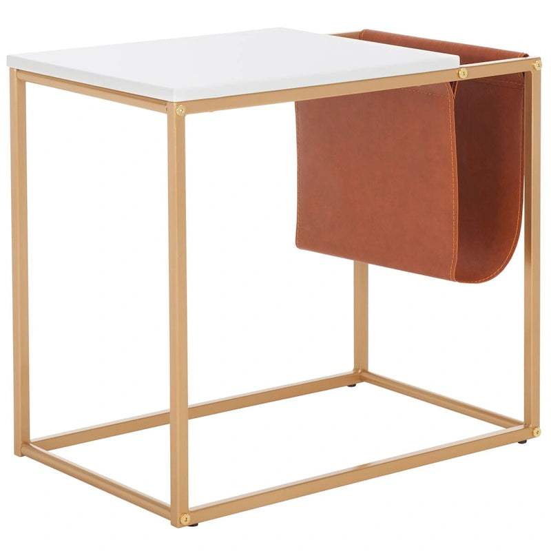 Table d'appoint – 22" L x 14" l x 20" H – 22" l x 14" P x 20" H