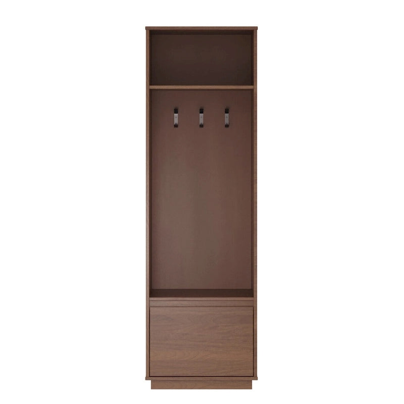 Porte-manteau d'entrée Mid-Century Modern (avec un tiroir)