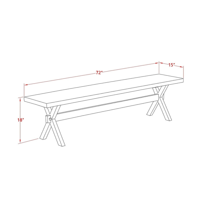 Ensemble de meubles de salle à manger — Table de salle à manger assortie de chaises Parsons en lin gris, blanc cassé (quantité sélectionnable)